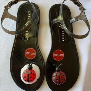 Katy Perry ladybug sandals